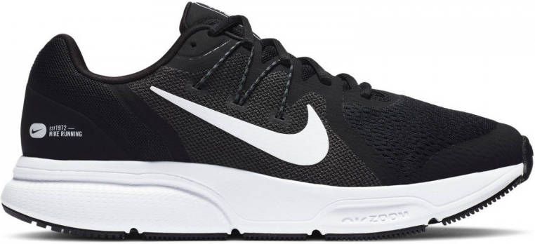 Nike Zoom Span 3 hardloopschoenen zwart wit-antraciet