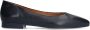 No Stress Dames Zwarte leren loafers - Thumbnail 1