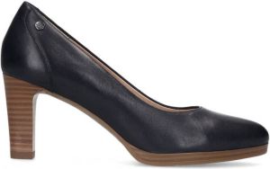 No Stress Dames Blauwe leren pumps