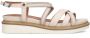 No Stress Dames Witte leren sandalen met bandjes - Thumbnail 1