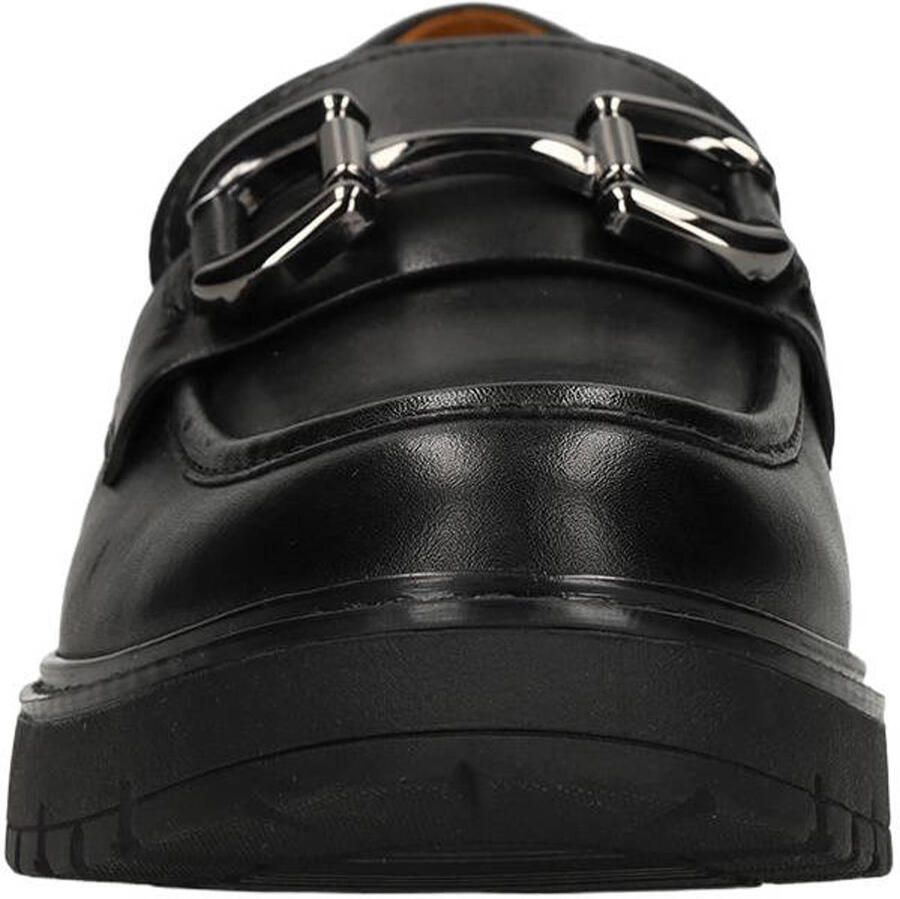 No Stress chunky leren loafers met profielzool zwart - Foto 2