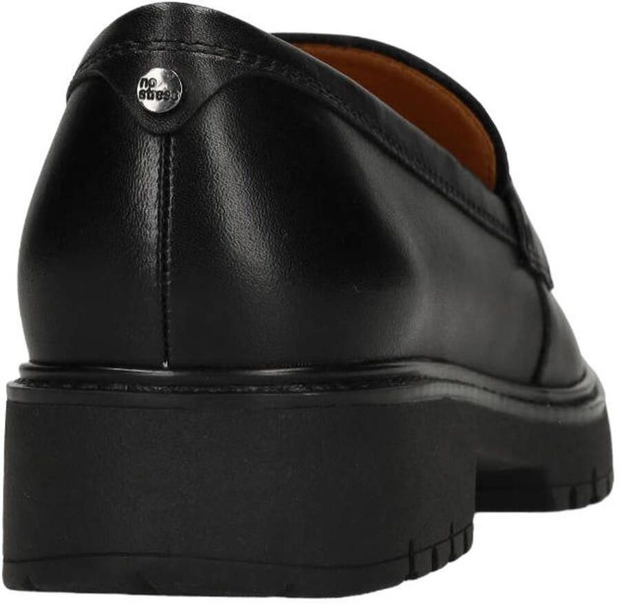 No Stress chunky leren loafers met profielzool zwart - Foto 3