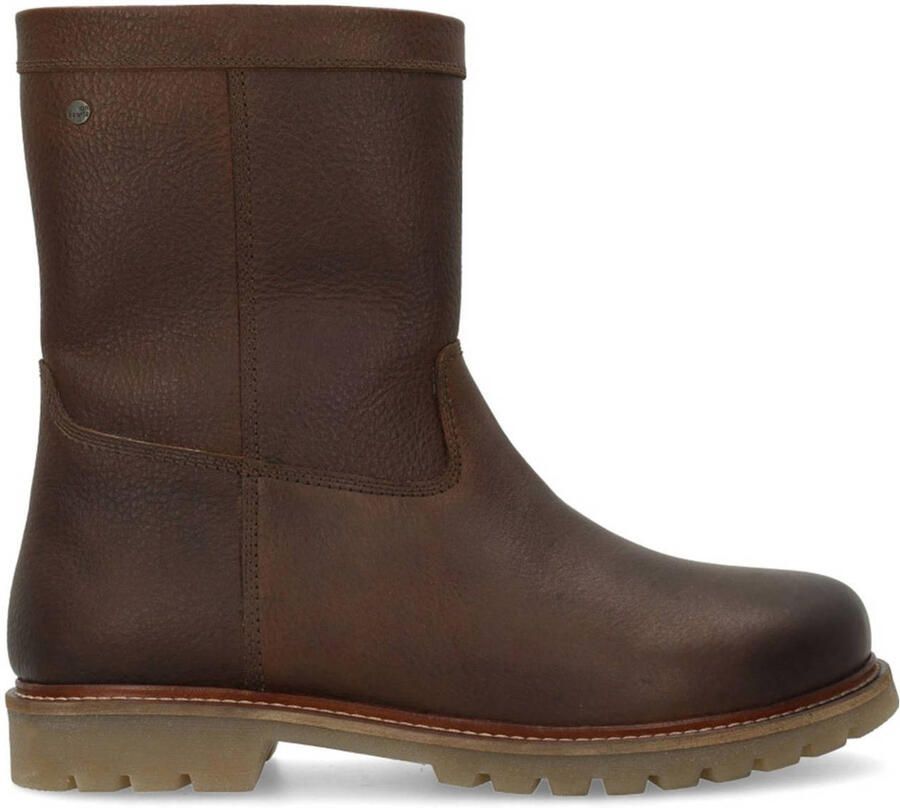 No Stress gevoerde leren enkelboots bruin