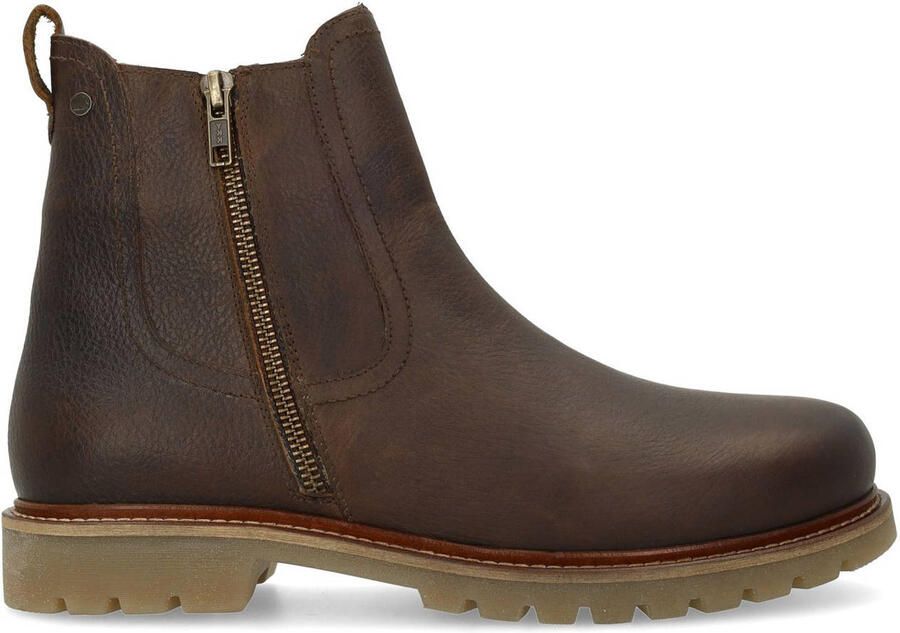 No Stress Heren Bruine leren chelsea boots