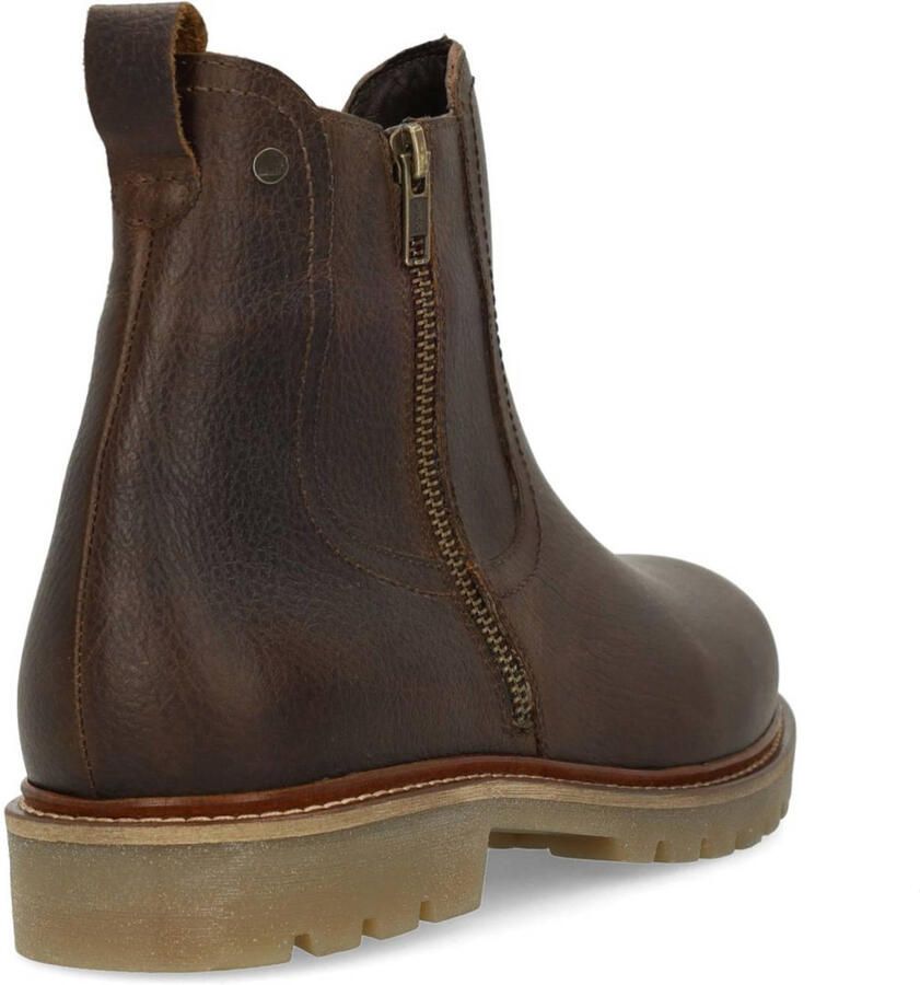 No Stress Heren Bruine leren chelsea boots