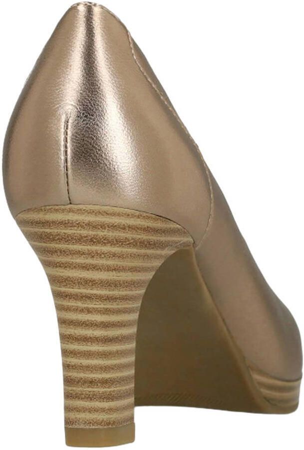 No Stress Dames Bronzen leren pumps - Foto 3