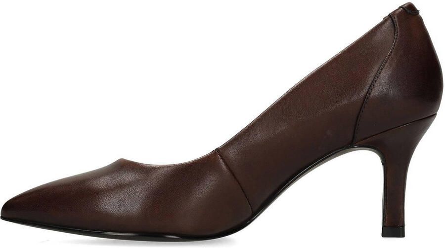 No Stress Dames Bruine leren pumps - Foto 2