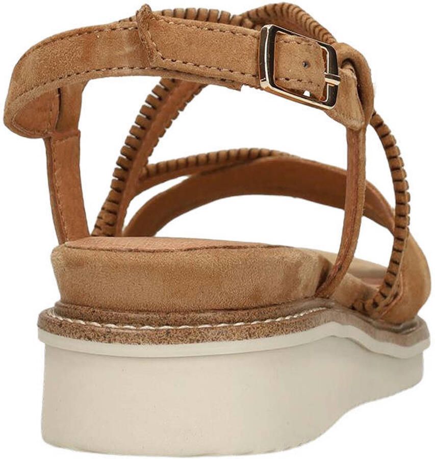 No Stress Dames Beige leren sandalen - Foto 2