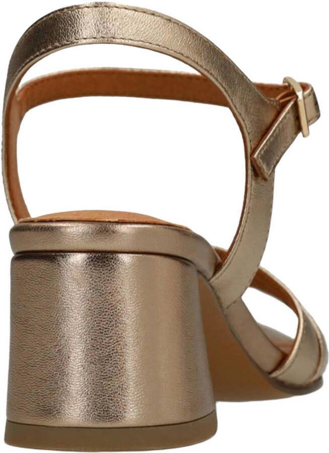 No Stress Dames Bronzen leren sandalen met hak - Foto 2