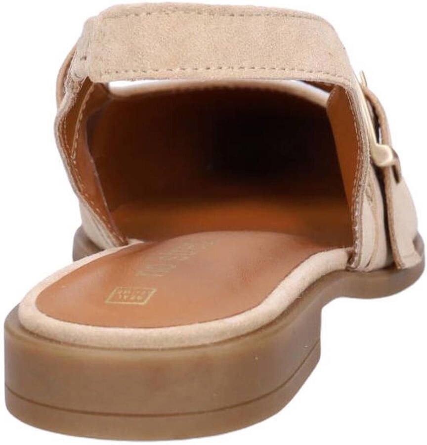No Stress leren slingback loafers beige - Foto 2
