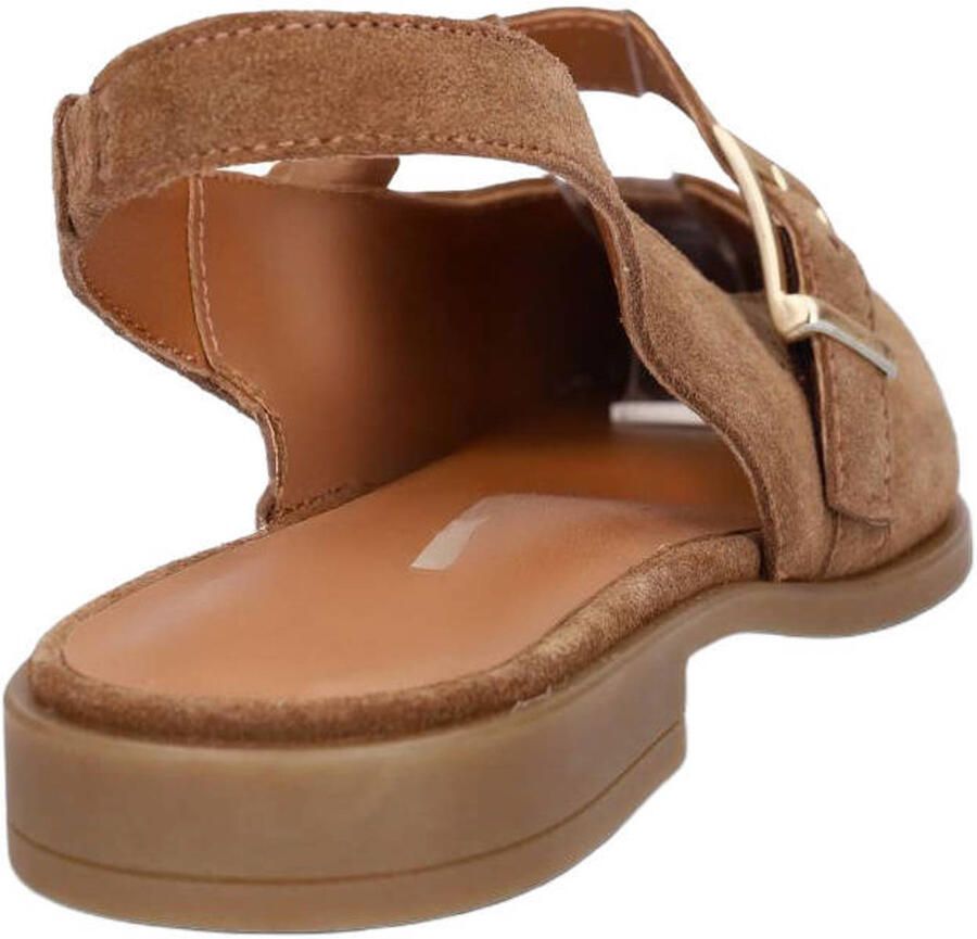 No Stress Dames Bruine suède slingbacks - Foto 2