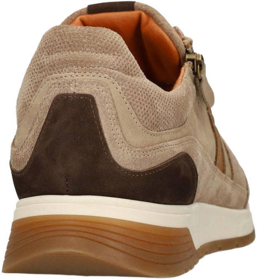 No Stress Heren Beige nubuck sneakers - Foto 2