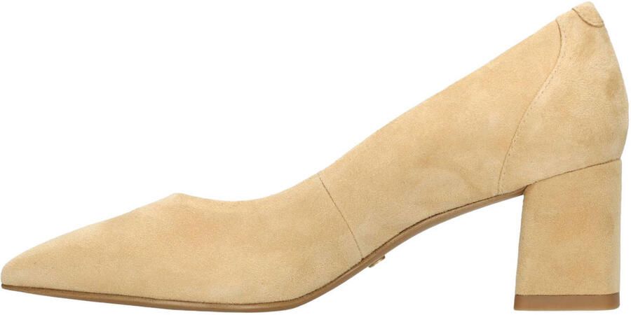 No Stress Dames Beige suède pumps - Foto 3
