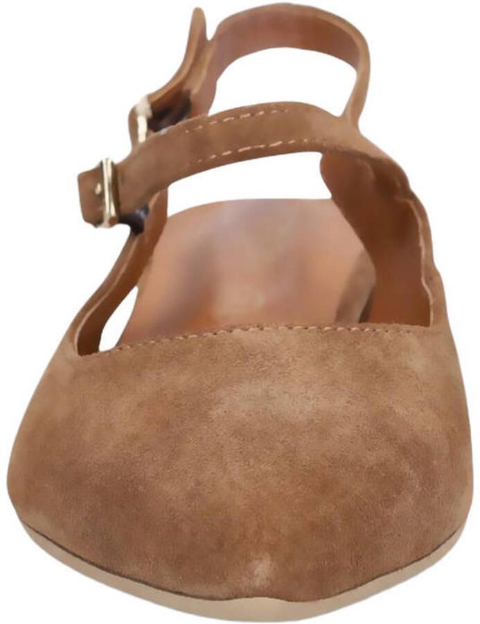 No Stress Dames Bruine leren slingbacks - Foto 2