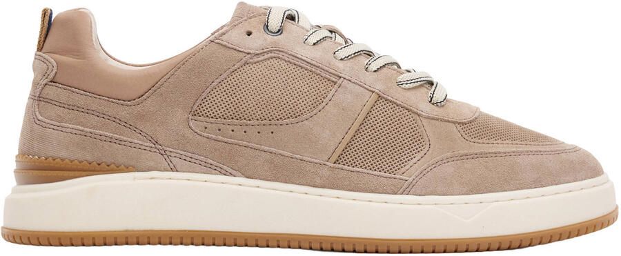 No stress Beige suède sneakers