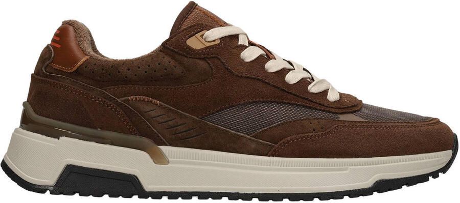 No Stress Heren Bruine suède sneakers