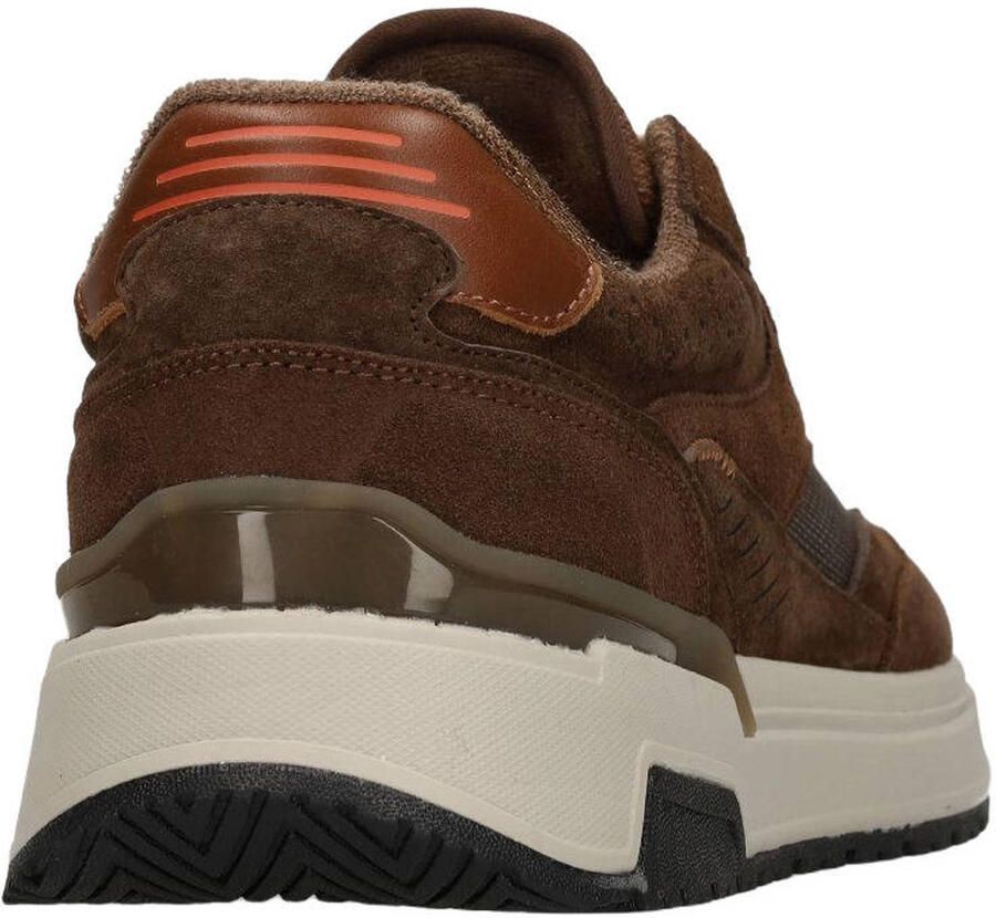 No Stress Heren Bruine suède sneakers - Foto 2