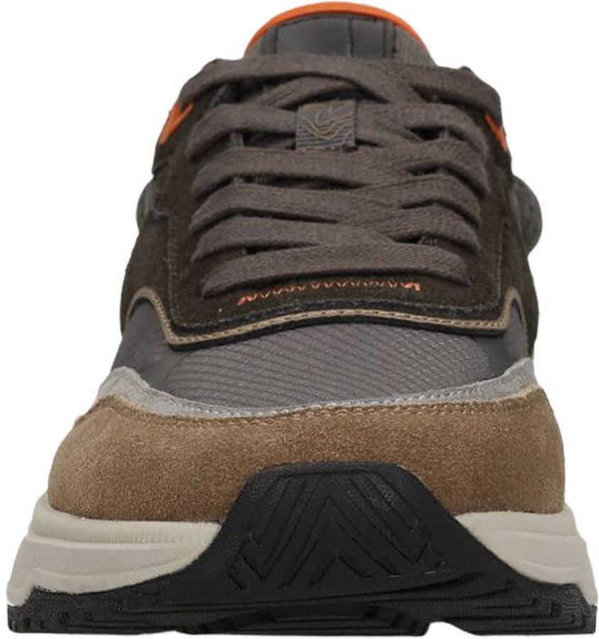 No Stress Heren Grijze suède sneakers - Foto 2