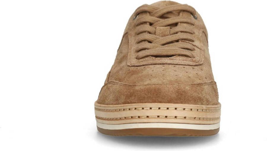 No Stress Heren Taupe suède sneakers - Foto 2