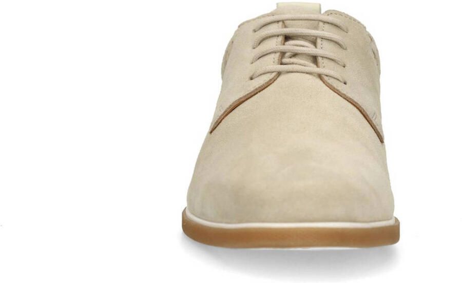 No Stress Heren Beige suède veterschoenen - Foto 2