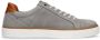 No Stress Heren Taupe nubuck sneakers met witte zool - Thumbnail 1