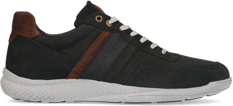 No Stress nubuck sneakers zwart