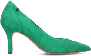 No Stress Dames Groene suède gesloten pumps