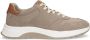 No Stress Heren Beige suède sneakers - Thumbnail 1