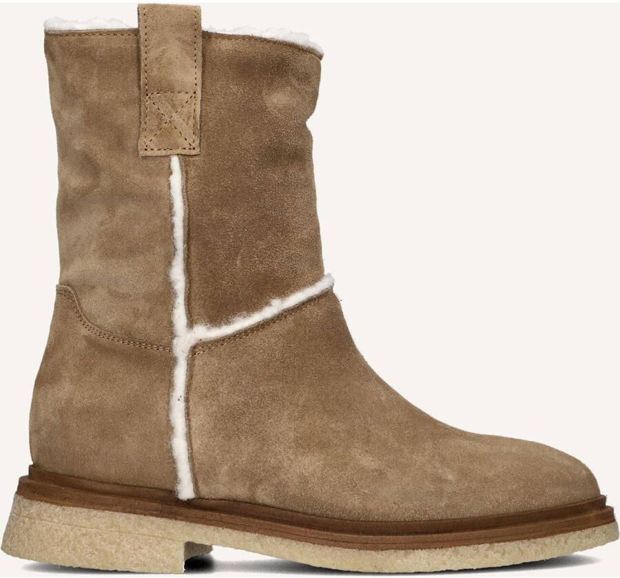 Notre-V 07-3304 Enkelboots Enkellaarsjes Dames Beige - Foto 2