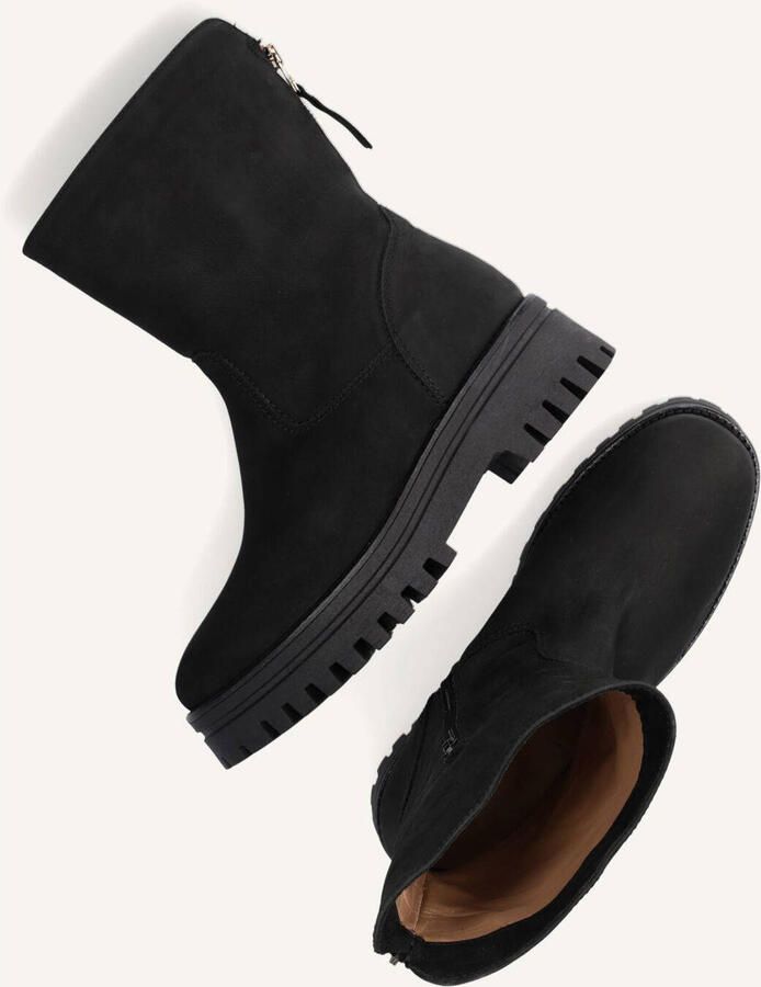 Notre-V 9031 Enkellaarsjes Enkelboots met rits Dames Zwart - Foto 3