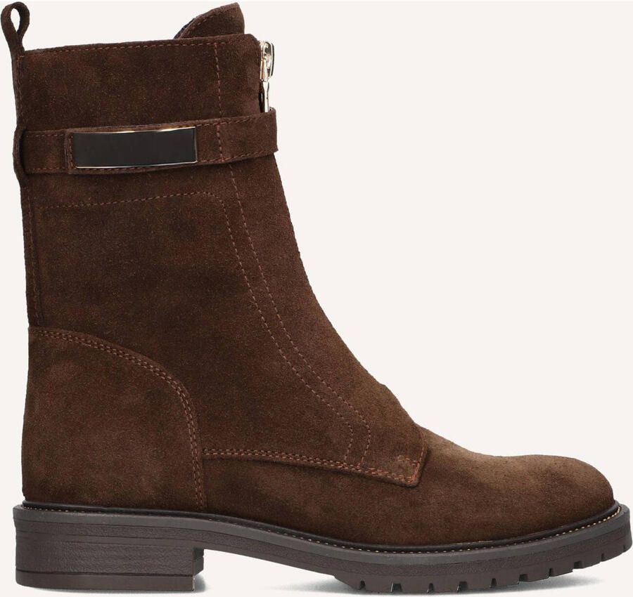 Notre-v Bruine Winter Enkellaarzen Dungaball-39