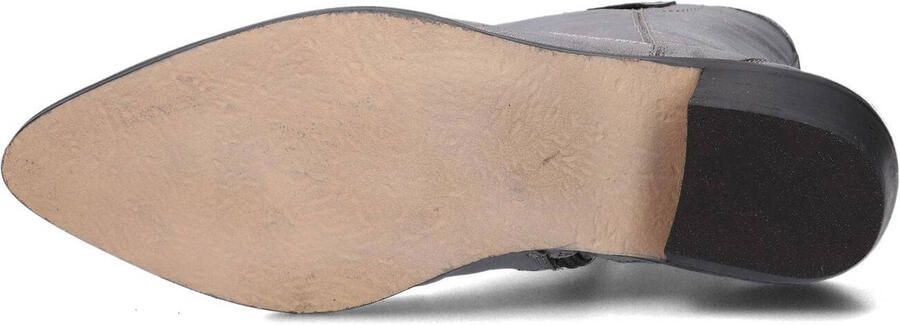 Notre-V 18050 Enkellaarsjes Enkelboots met rits Dames Zilver - Foto 3