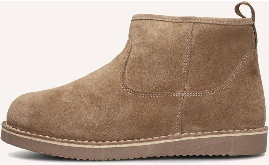 Notre-V 2204-03 Enkellaarsjes Enkelboots Dames Taupe - Foto 2