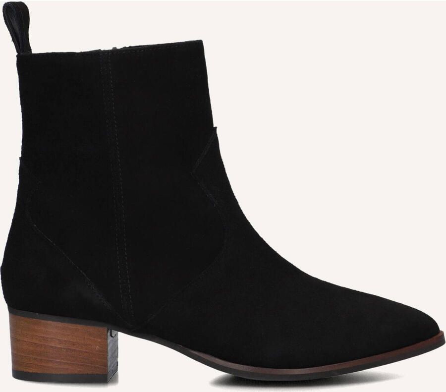 Notre-V 3231 Enkellaarsjes Enkelboots met rits Dames Zwart - Foto 2