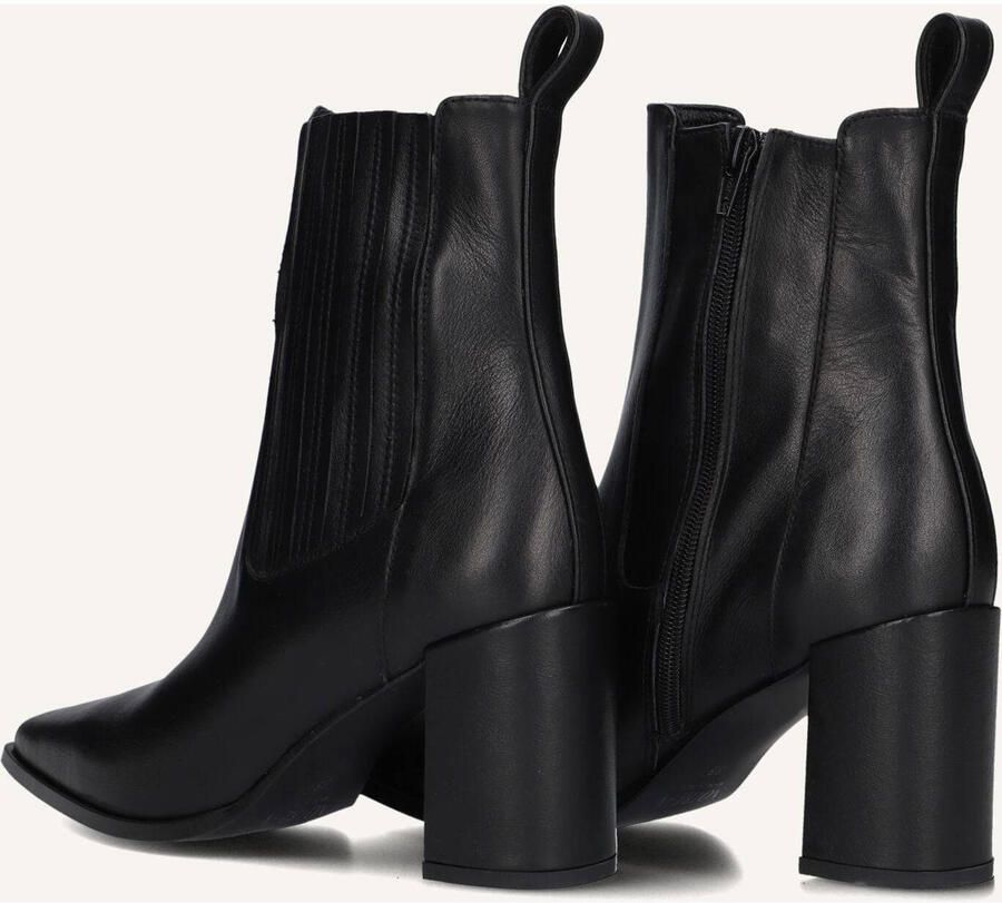 Notre-V 33028 Enkellaarsjes Enkelboots met rits Dames Zwart - Foto 2