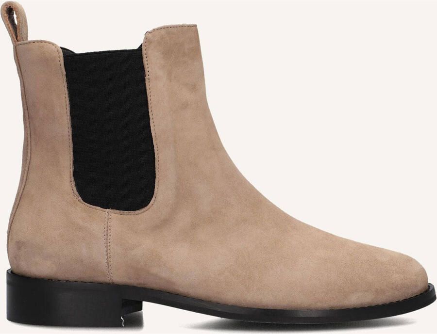 Notre-V 3422 Enkellaarsjes Enkelboots met rits Dames Taupe - Foto 2