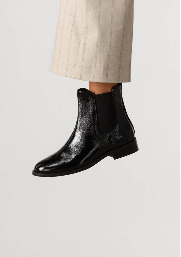 Notre-V 3422 Enkellaarsjes Enkelboots met rits Dames Zwart - Foto 2