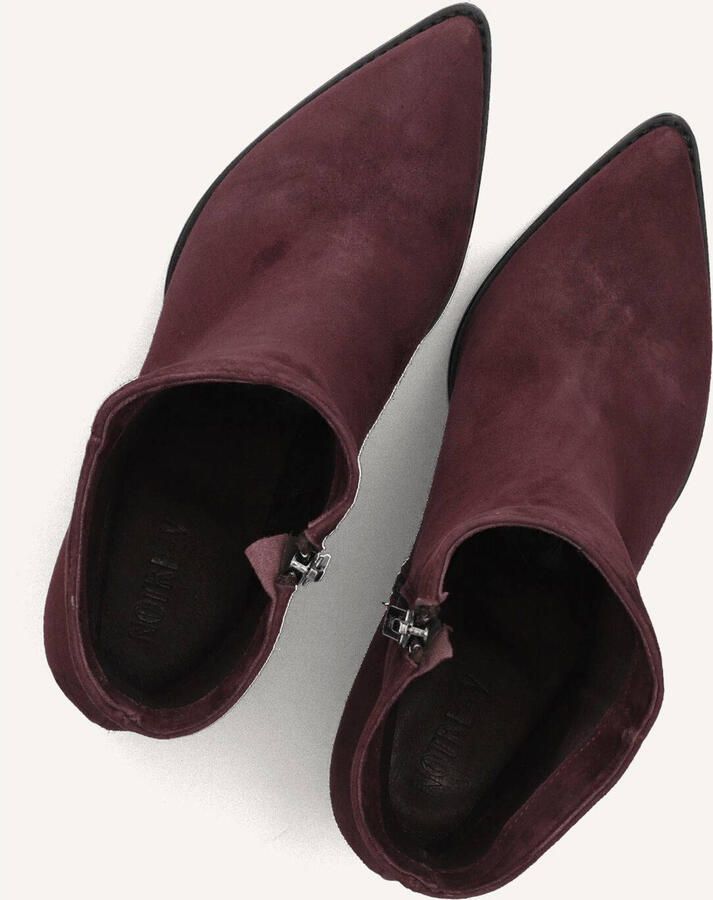 Notre-V 35239 Enkellaarsjes Enkelboots met rits Dames Paars - Foto 6