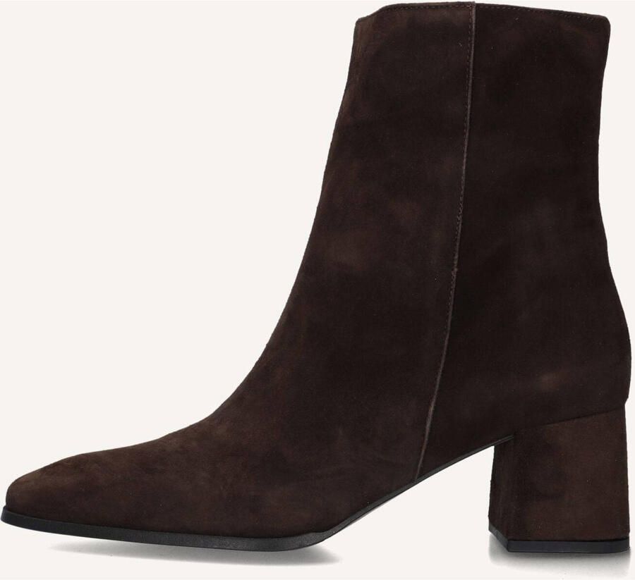 Notre-V 4340 Enkellaarsjes Enkelboots met rits Dames Bruin - Foto 6