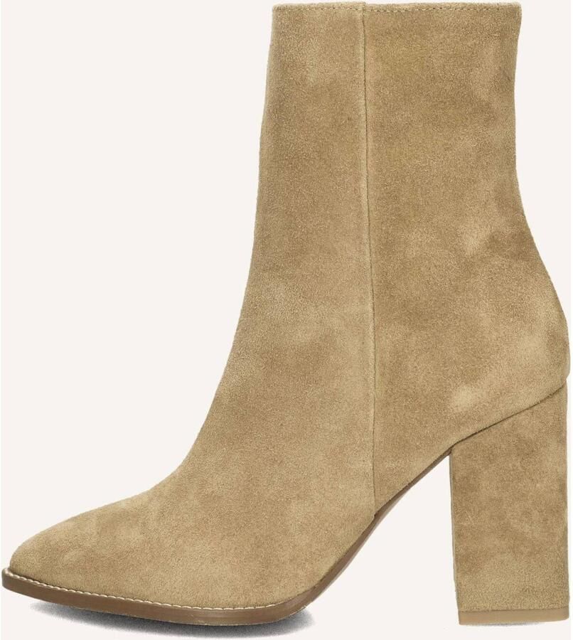 Notre-V 46936 Enkellaarsjes Enkelboots met rits Dames Beige - Foto 5