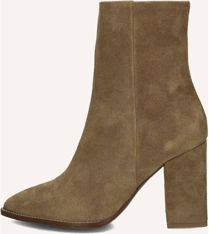 Notre-V 46936 Enkellaarsjes Enkelboots met rits Dames Beige - Foto 5