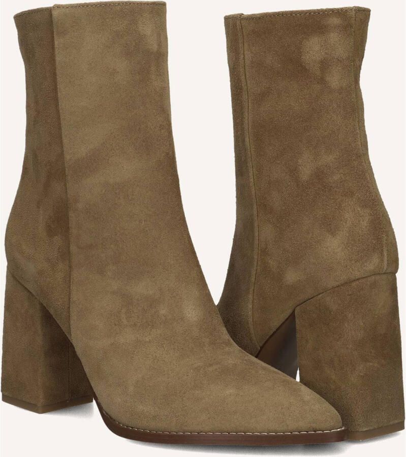 Notre-V 46936 Enkellaarsjes Enkelboots met rits Dames Beige - Foto 5