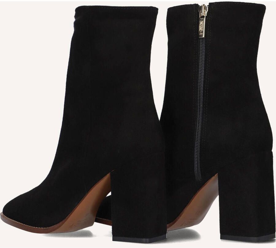 Notre-V 46936 Enkellaarsjes Enkelboots met rits Dames Zwart - Foto 3