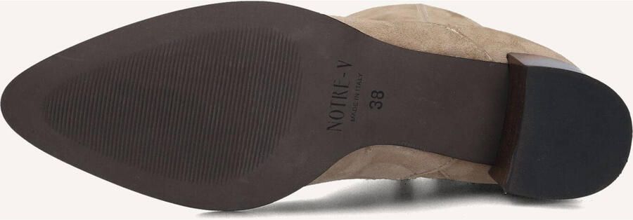Notre-V 63231 Enkellaarsjes Enkelboots met rits Dames Beige - Foto 4