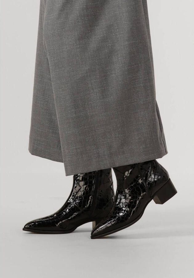 Notre-V 63231 Enkellaarsjes Enkelboots met rits Dames Zwart - Foto 2