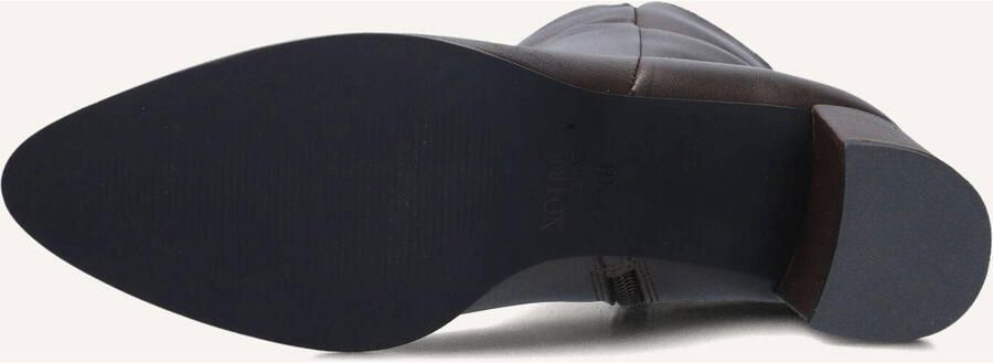 Notre-V 8560 Enkellaarsjes Enkelboots met rits Dames Bruin - Foto 3
