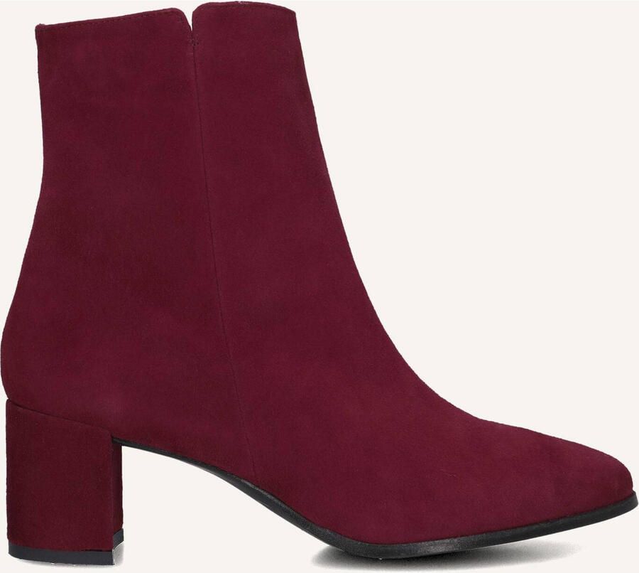Notre-V 8560 Enkellaarsjes Enkelboots met rits Dames Rood - Foto 2