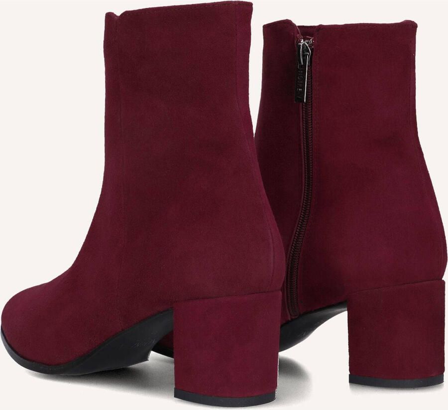 Notre-V 8560 Enkellaarsjes Enkelboots met rits Dames Rood - Foto 3