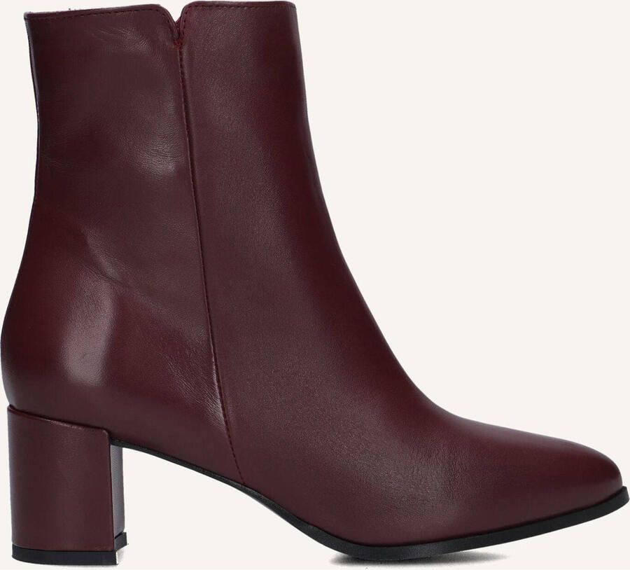 Notre-V 8560 Enkellaarsjes Enkelboots met rits Dames Rood - Foto 2