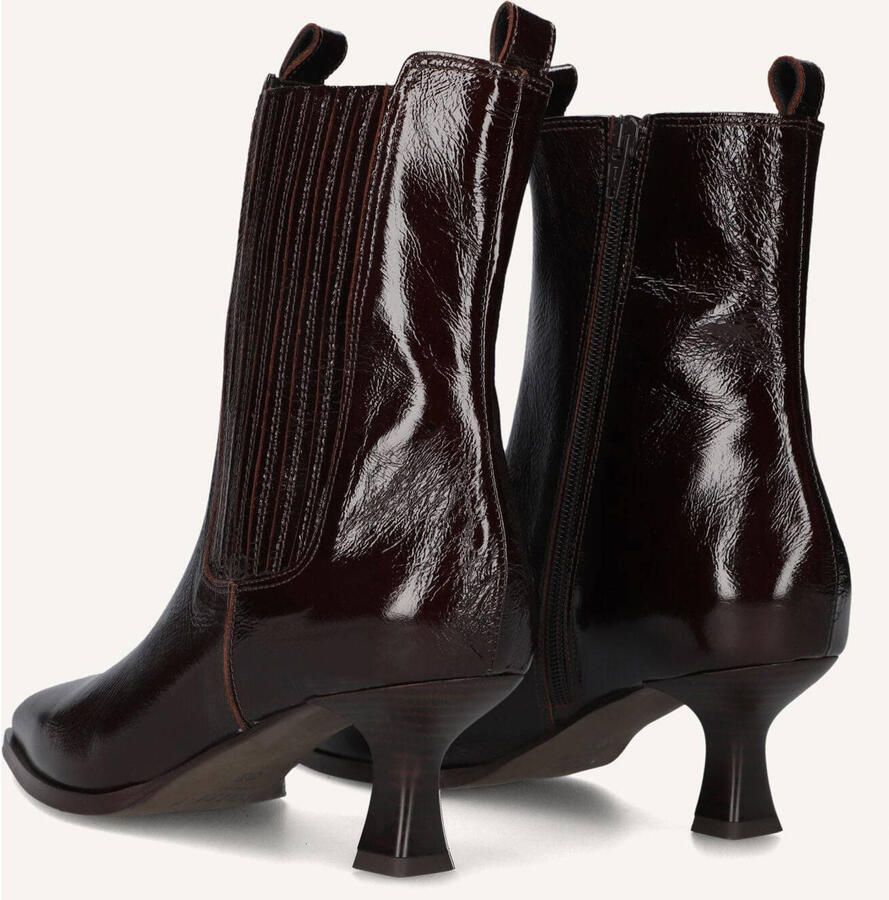 Notre-V 85929 Enkellaarsjes Enkelboots met rits Dames Bruin - Foto 5
